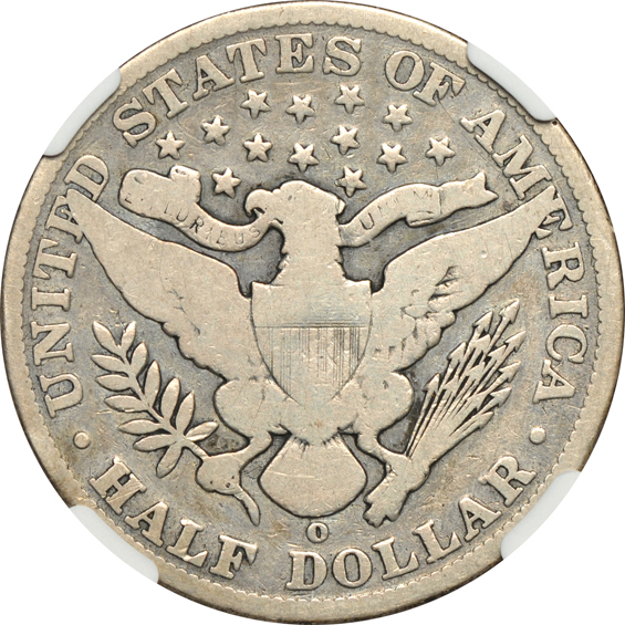 1892-O G-6 half-dollar, and a 1914-S G-4 quarter, both NGC