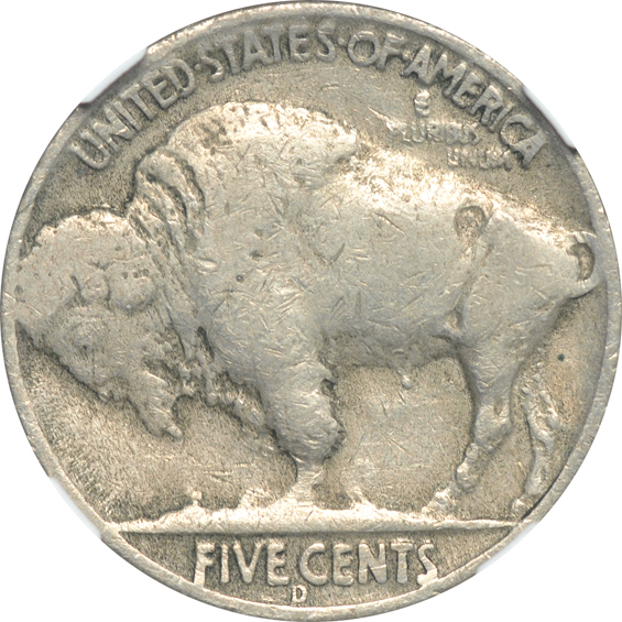 1937-D 3 Legged NGC VF-25