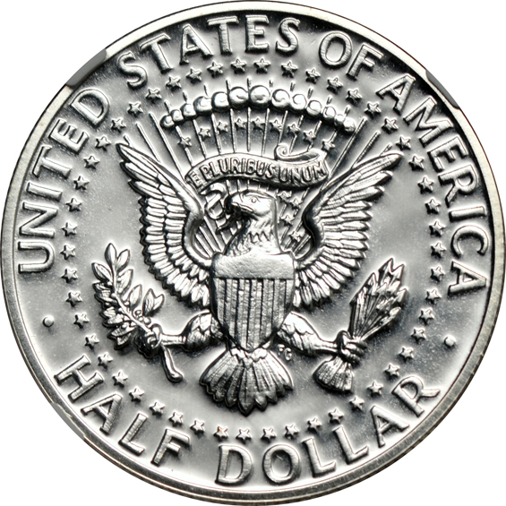 1964 Accented Hair NGC PR-68