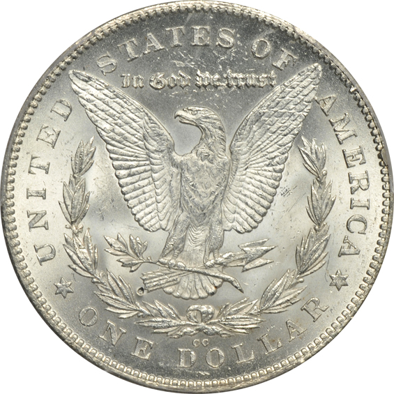 1880/79-CC Reverse of 1878 PCGS MS-64