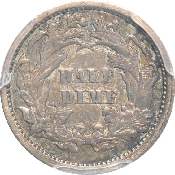 1863 VF-30, and an 1864 VF-25, both PCGS
