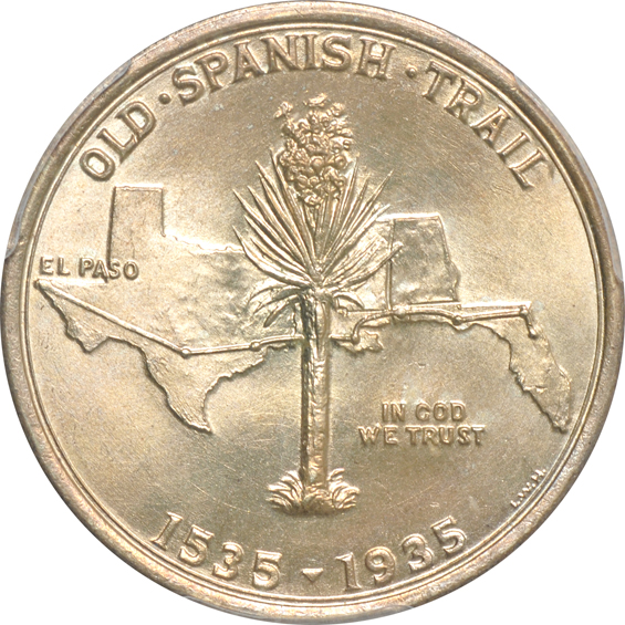 1935 Spanish Trail PCGS MS-67