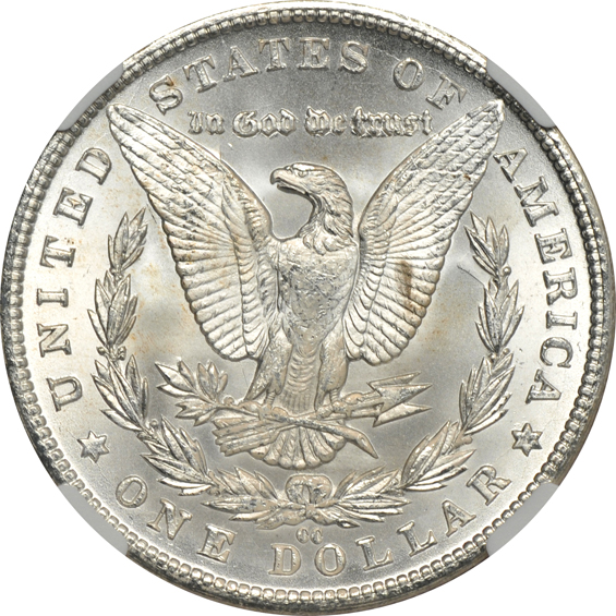 1883-CC MS-64, and an 1883-CC MS-65, both NGC