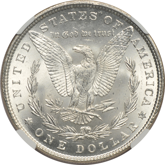 Three 1882, all NGC MS-64 CAC