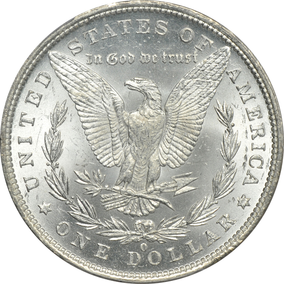 1878 7/8TF Strong, and an 1879-O, both PCGS MS-64
