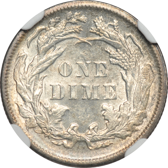 1885 MS-62, and an 1889 MS-63 CAC, both NGC