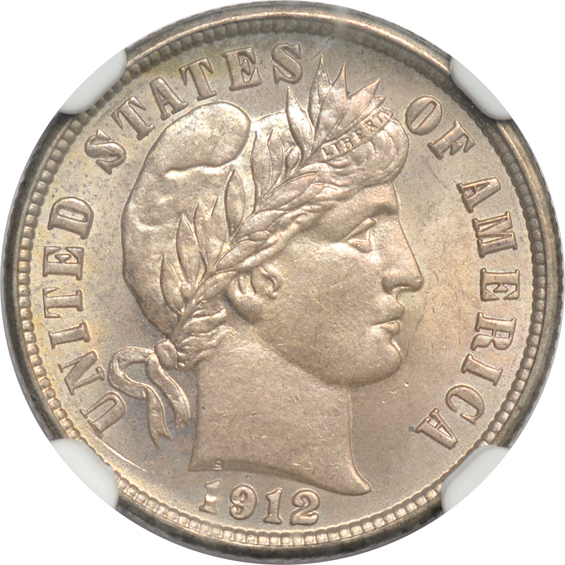 1905 PCGS MS-65, and a 1912-S NGC MS-63