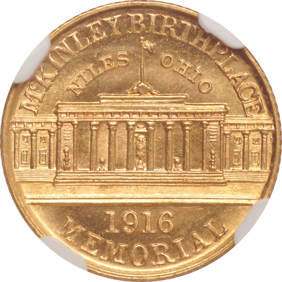 1916 McKinley NGC MS-64