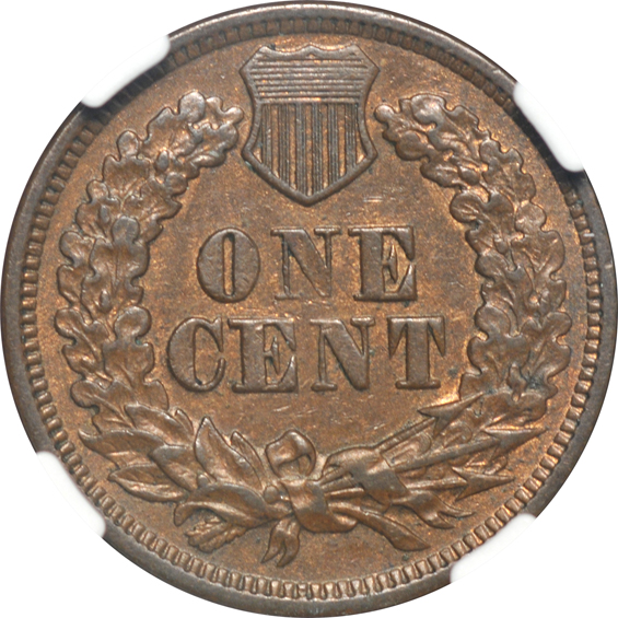 1869/69 NGC AU-55 BN