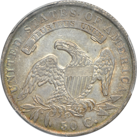 1826 AU-55, and an 1834 Small Date, Small Letters AU-50, both PCGS
