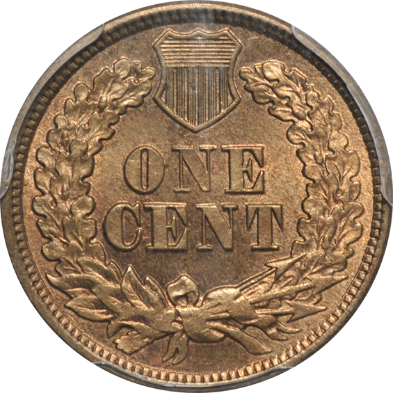 1863 PCGS MS-64, plus an 1899 NGC MS-64 BN CAC