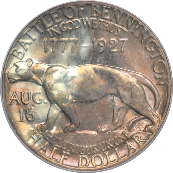1927 Vermont PCGS MS-66