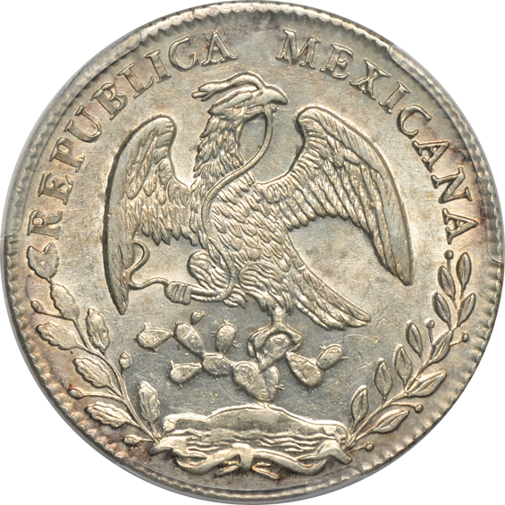 Mexico - Six 8 reales certified by PCGS