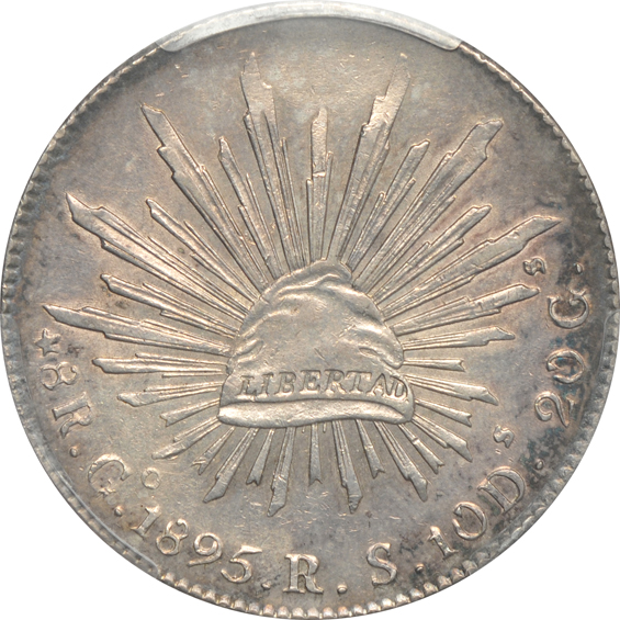 Mexico - Six 8 reales certified by PCGS