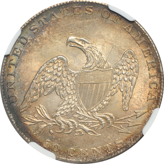 1837 Reeded Edge NGC MS-61