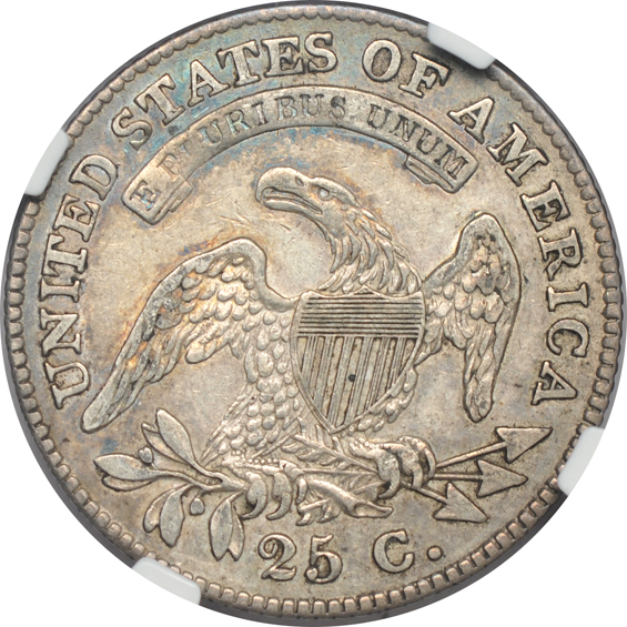 1828 NGC AU-50 CAC