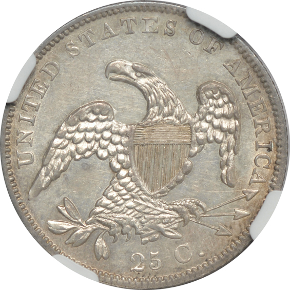 1838 Capped Bust B-1 NGC MS-61