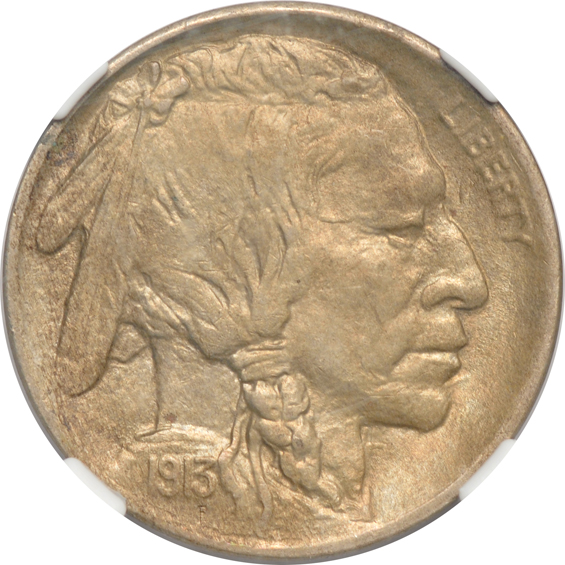 1937-D 3 Legged NGC MS-61, plus seven additional certified Buffalo nickels