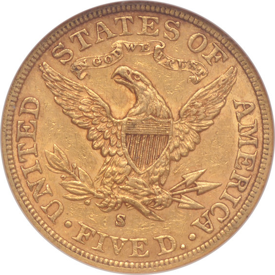 1903-S NGC AU-55, GSA label