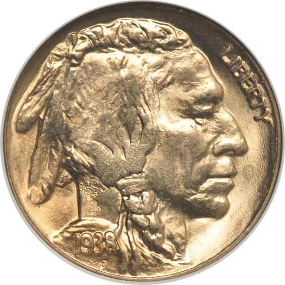 Seven nickels, a Walking Liberty half-dollar, and three Morgan silver dollars