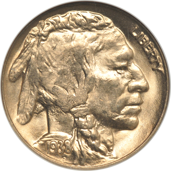 Seven nickels, a Walking Liberty half-dollar, and three Morgan silver dollars