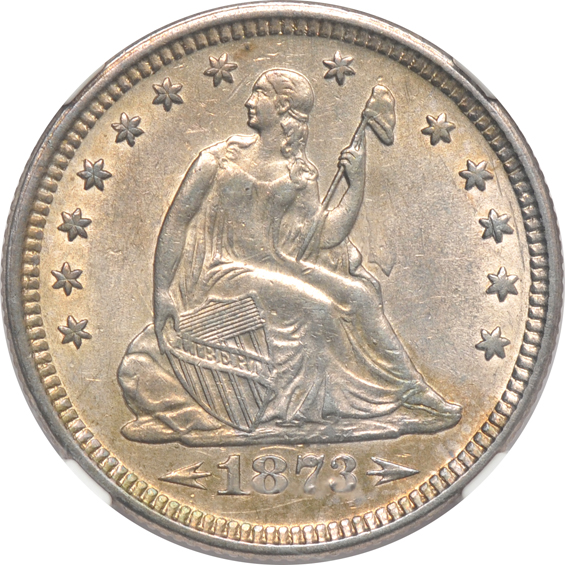 A Mercury dime, a Bust quarter, two Liberty Seated quarters, and three Franklin half-dollars