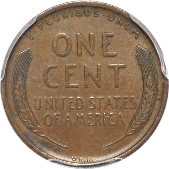 1909-S VDB Lincoln PCGS AU-53