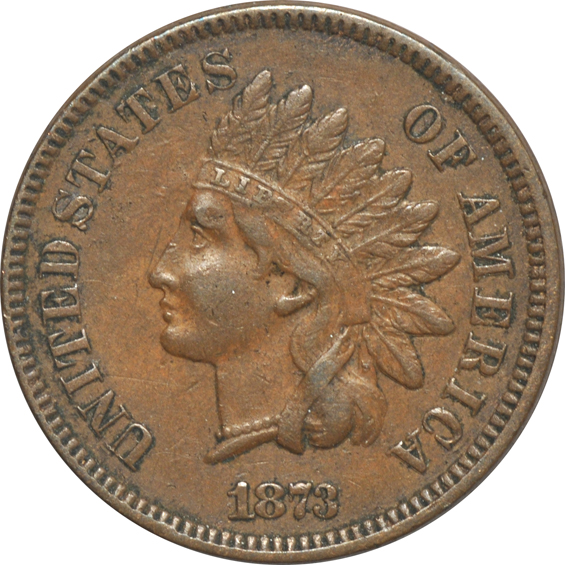 Sixty Indian cents and twenty-two Lincoln cents