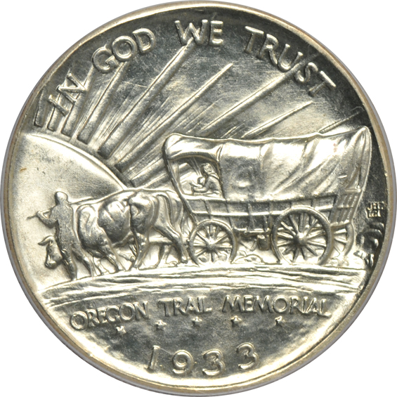 1933-D Oregon PCGS MS-64