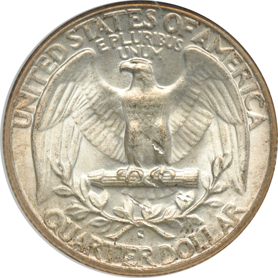 1935-S MS-62, 1937-S MS-64, and a 1939 MS-64, all ANACS and varieties