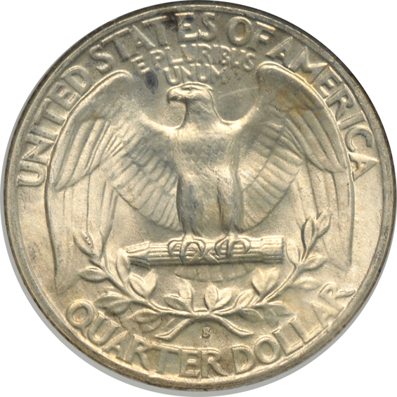1935-S MS-62, 1937-S MS-64, and a 1939 MS-64, all ANACS and varieties