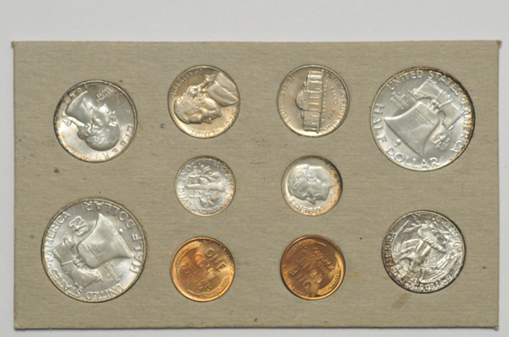 1955, 1956, and 1957 Mint Sets