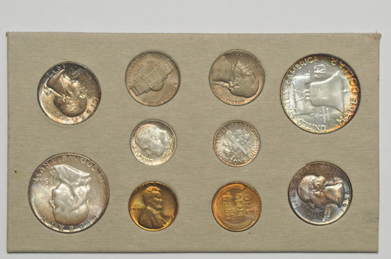 1955, 1956, and 1957 Mint Sets
