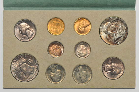 1953, 1954, and 1955 Mint Sets