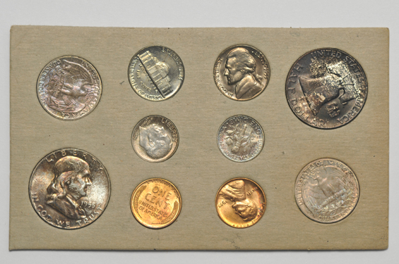1953, 1954, and 1955 Mint Sets