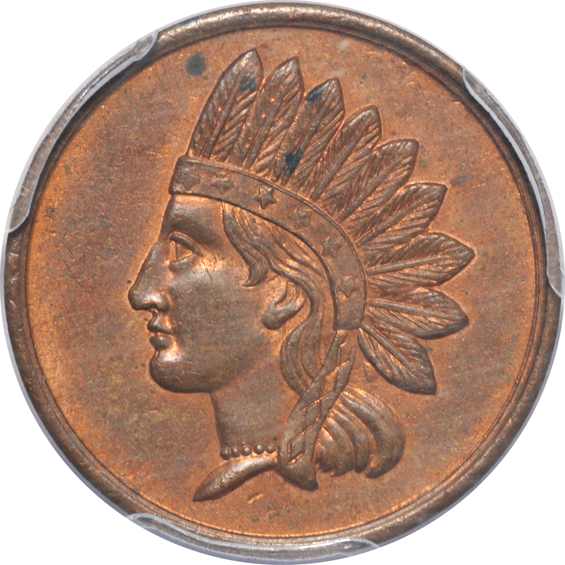 Three New York Store Card tokens certified by PCGS