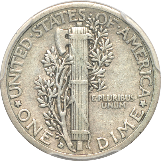 1916-D Mercury PCGS VF-25