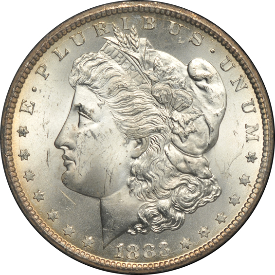 Two 1883-CC GSA, both NGC MS-65