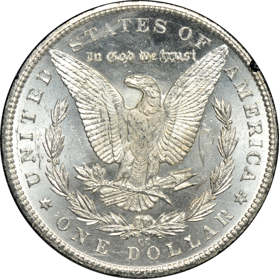 1882-CC MS-63, 1882-CC MS-64, and a 1884-CC MS-64, all GSA NGC