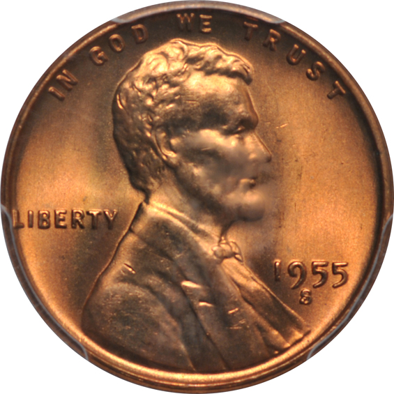 Seventy-one different GEM Lincoln cents, 1934 through 1958-D, all certified by PCGS