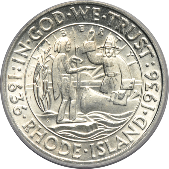 1936 PDS Rhode Island, all PCGS MS-64