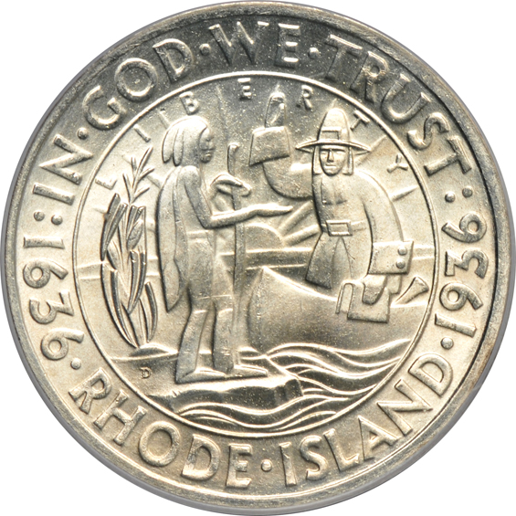 1936 PDS Rhode Island, all PCGS MS-64