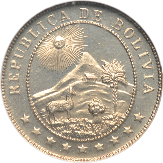 Multiple - Group of four certified World coins
