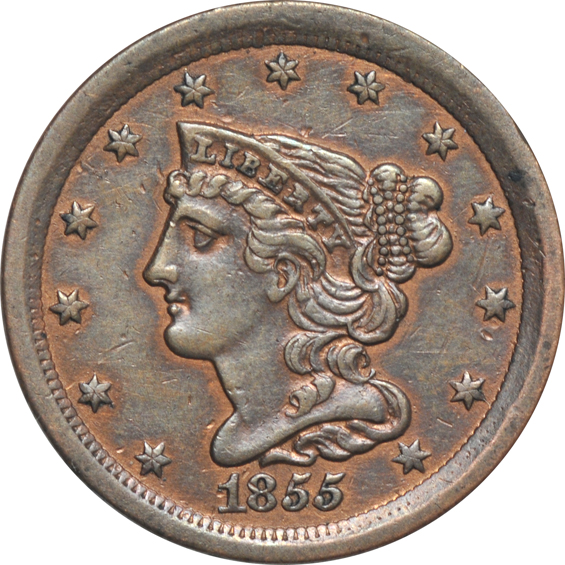 Fifteen half-cents