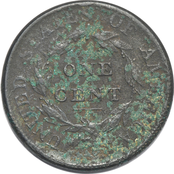 Twenty early large cents