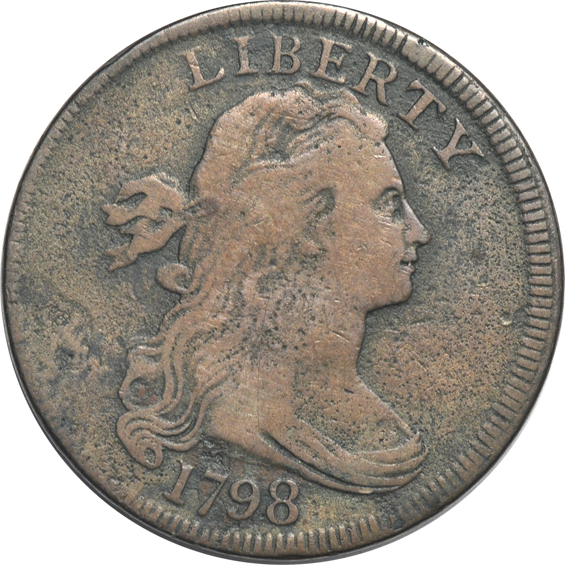 Twenty early large cents