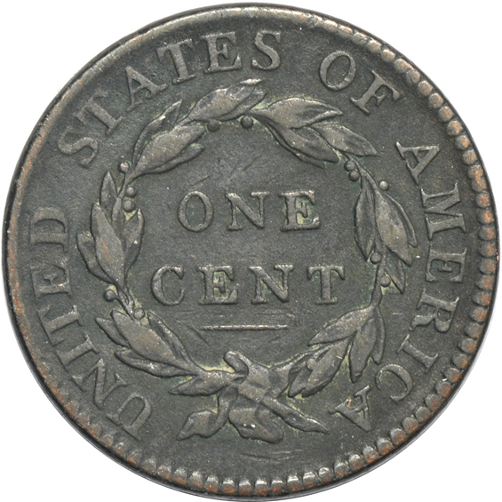 Twenty large cents