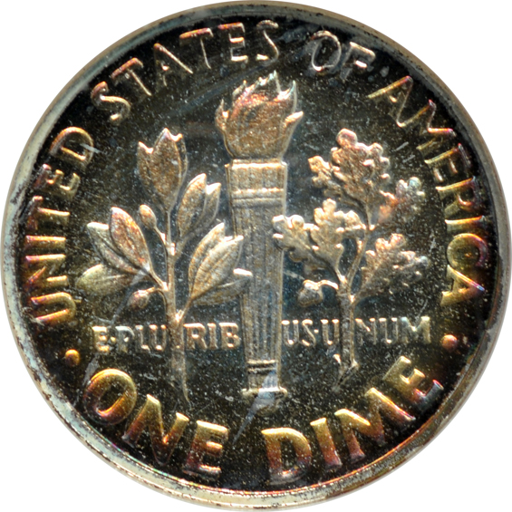 Must See group of thirty-one certified Proof Roosevelt dimes