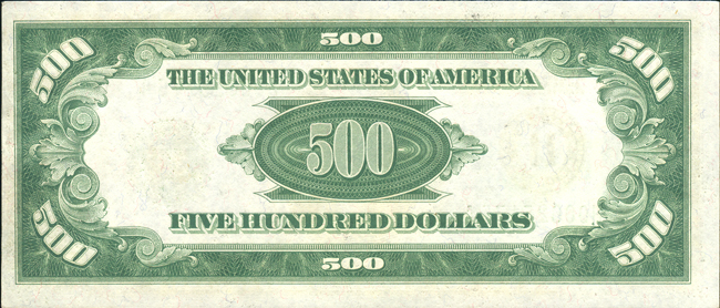 1928 $500 St. Louis Fr# 2200-H - ChCU