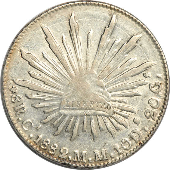 Mexico - Ten 8 reales